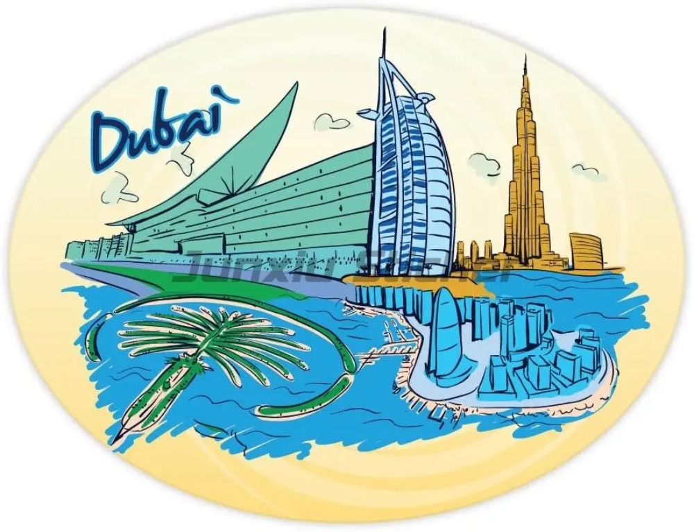Car Accessories In Dubai - ドバイ国旗ビニールオートバイカースタイリングラップトップルームトラック窓バン壁ガラスヘルメット PVC 装飾アクセサリーデカール
