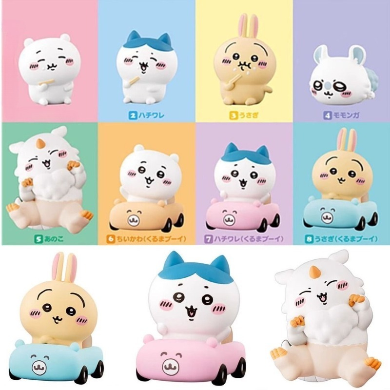Car Accessories For Interior - 流行の置物 ハチワレうさぎ 漫画風 かわいい 車内装飾品 小さな装飾品