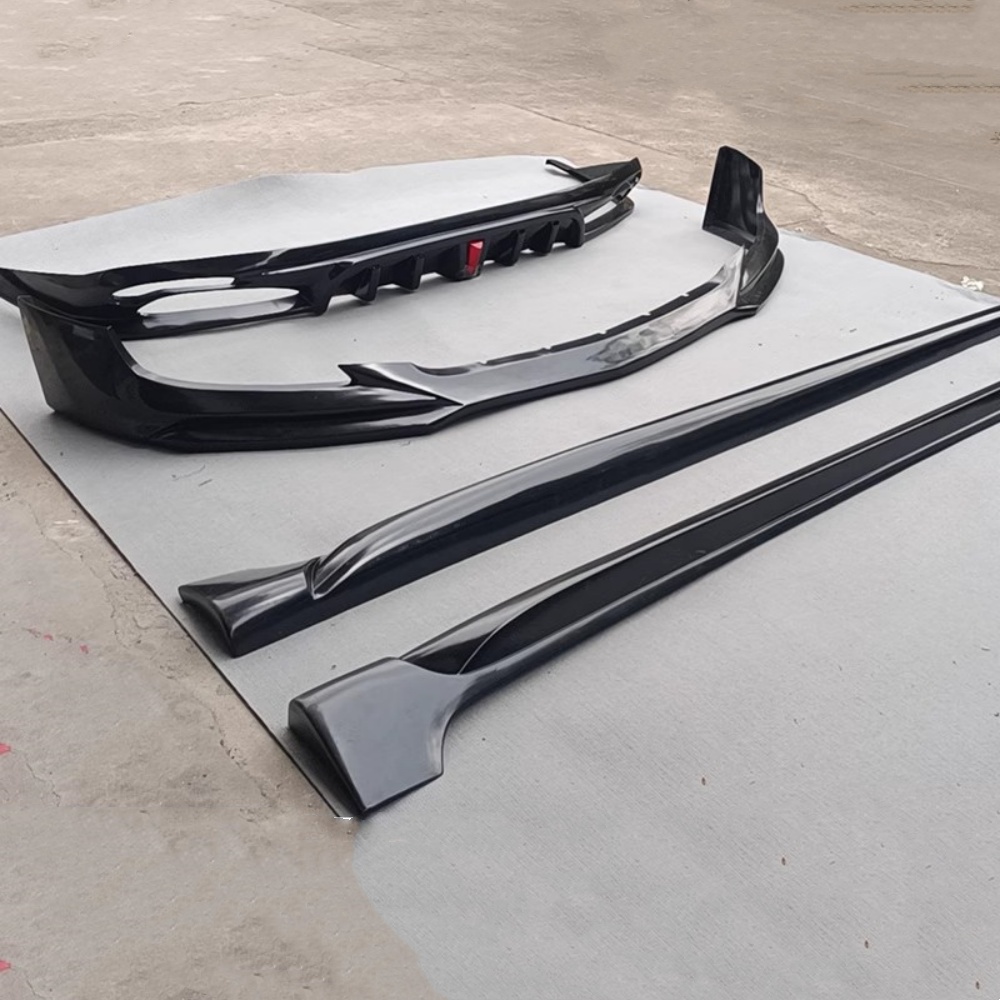 Car Accessories Xl - 未塗装車フロントリアリップシャベルサイドスカートシボレーマリブ XL 2019-2023 修正された新しいサラウンドオートアクセサリー