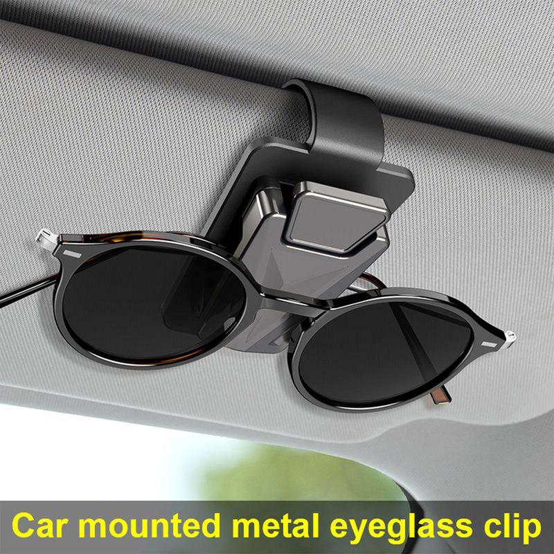 サングラスホルダー車用金属バイザークリップホルダーメガネ用高 - Car Accessories Must Have のレビューと価格