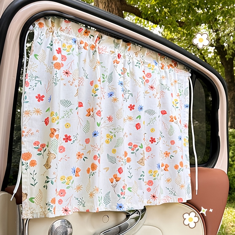 漫画柄カーウィンドウカーテンサンシェード、ユニバーサルリバー - Car Accessories Must Have のレビューと価格