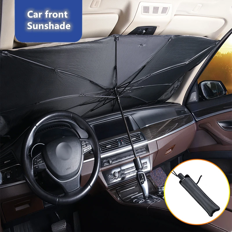 車のフロントガラスサンシェード多機能便利な折りたたみ式車用パ - Car Accessories For Interior のレビューと価格