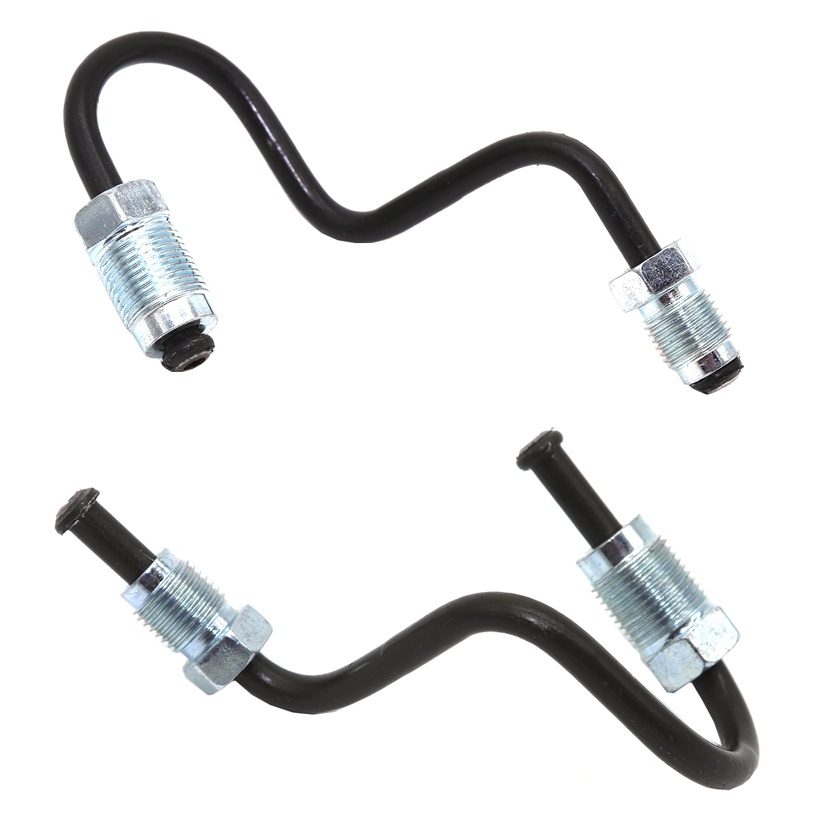 車のリアブレーキパイプラインホース、キャリパー接続用左右ペア - Car Accessories Xl のレビューと価格