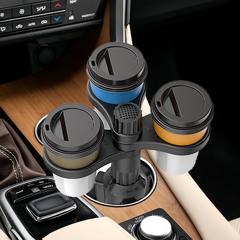 360 °   回転可能な3-in-1カーカップホルダー、頑 - Car Accessories Must Have のレビューと価格