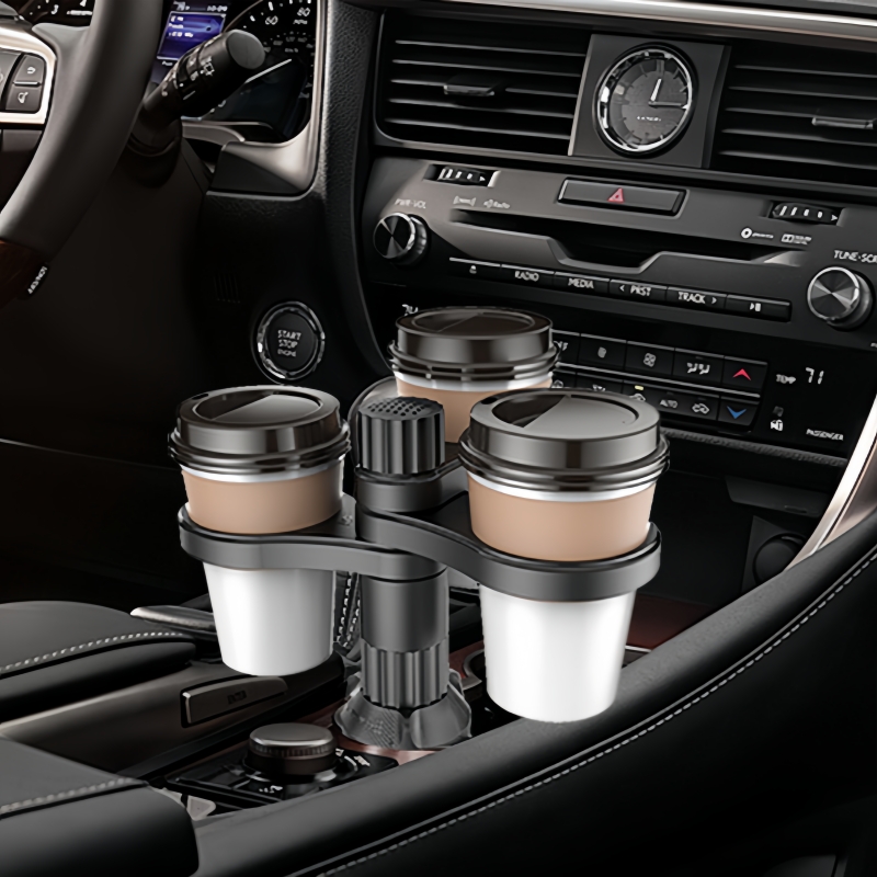360 °   回転可能な3-in-1カーカップホルダー、頑 - Car Accessories Must Have のレビューと価格