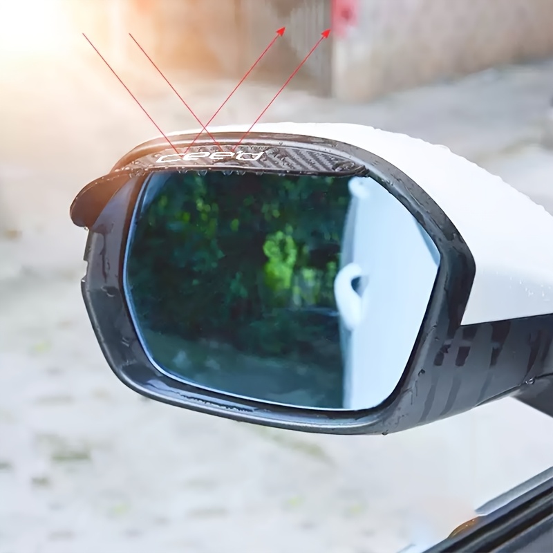 2 個車のバックミラーレインシールドレインアイブロウレインカ - Car Accessories Outside のレビューと価格