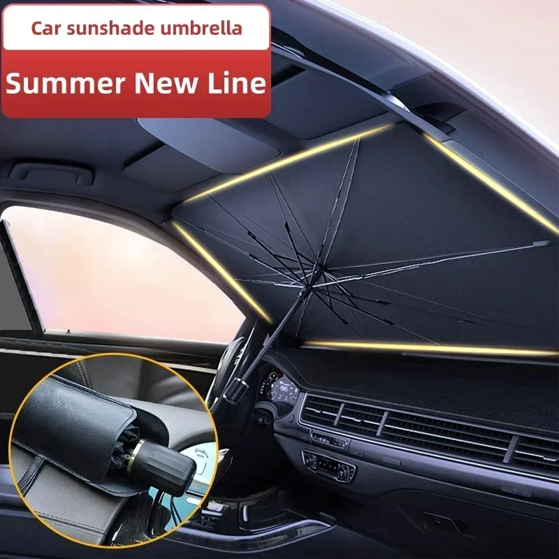 車用サンシェード パラソル 車のフロントウィンドウ用サンシェ - Car Accessories For Interior のレビューと価格