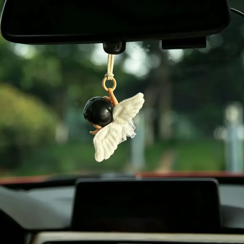 クレヨンしんちゃん エンジェルバレエ ミニカーバックミラー吊 - Car Accessories For Interior のレビューと価格