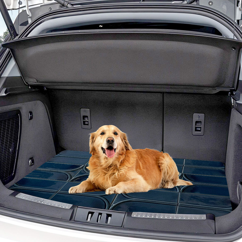 1枚入りプリントデザインカートランクマット、必須の旅行用品、 - Car Accessories Must Have のレビューと価格