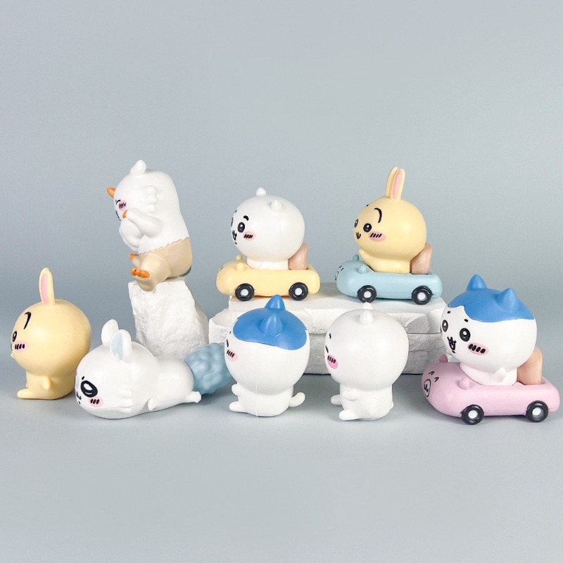流行の置物 ハチワレうさぎ 漫画風 かわいい 車内装飾品 小 - Car Accessories For Interior のレビューと価格