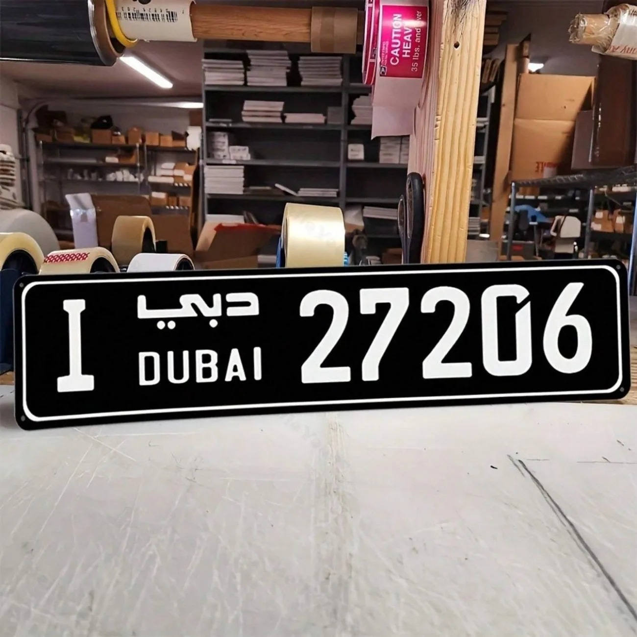 彫刻入りアルミニウム製ドバイをテーマにしたストリートサイン、 - Car Accessories In Dubai のレビューと価格