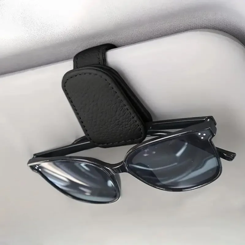 車のサンバイザーメガネケースホルダーサングラスクリップチケッ - Car Accessories For Interior のレビューと価格
