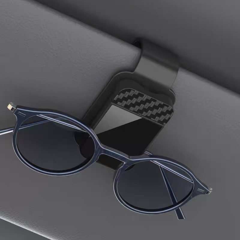 家族旅行用車載バイザーサングラスクリップホルダー眼鏡スタンド - Car Accessories For Interior のレビューと価格