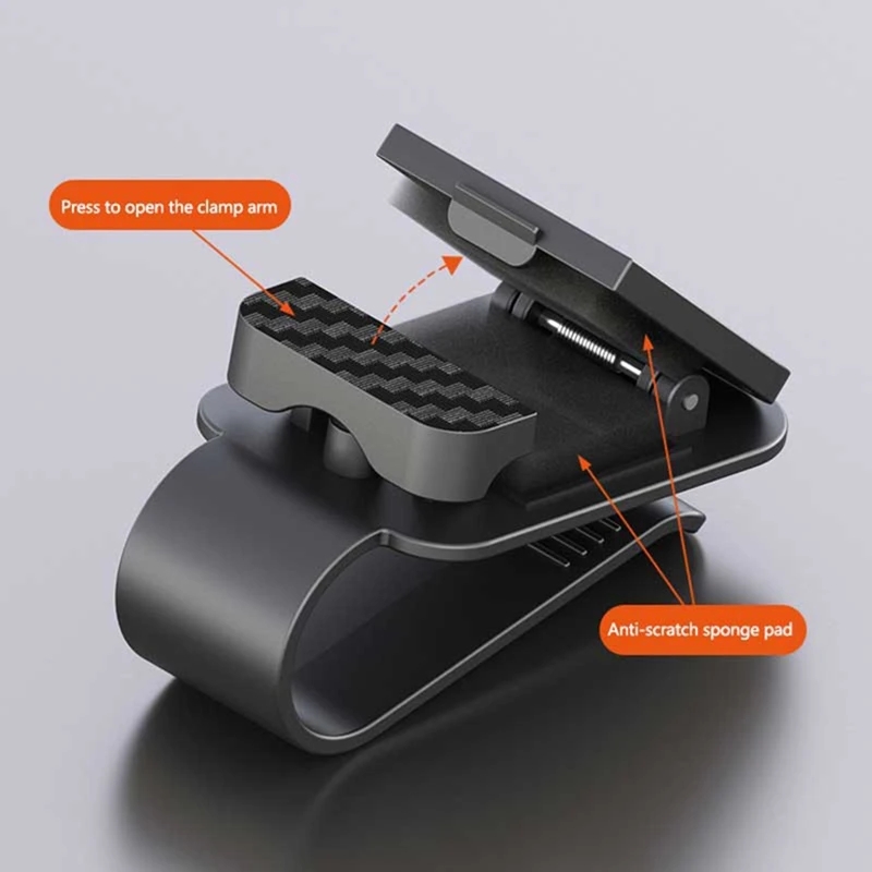 家族旅行用車載バイザーサングラスクリップホルダー眼鏡スタンド - Car Accessories For Interior のレビューと価格