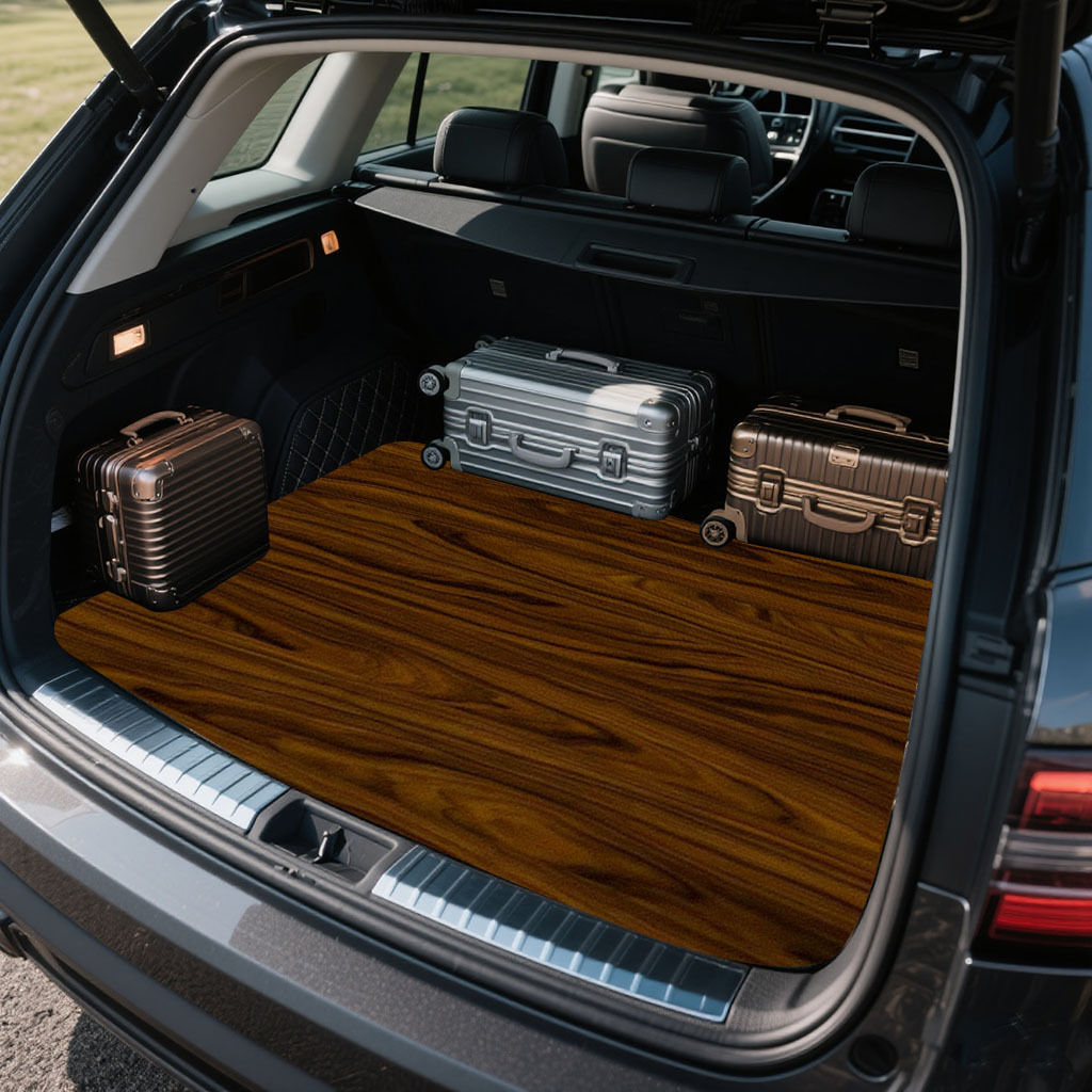 1枚入りプリントデザインカートランクマット、必須の旅行用品、 - Car Accessories Must Have のレビューと価格